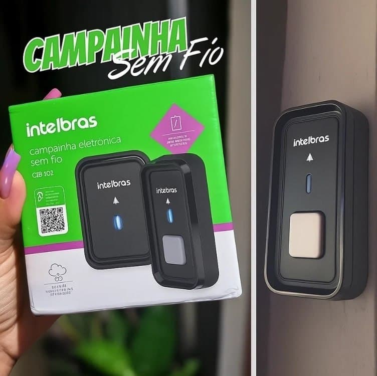 Campainha Sem Fio Intelbras CIB 101