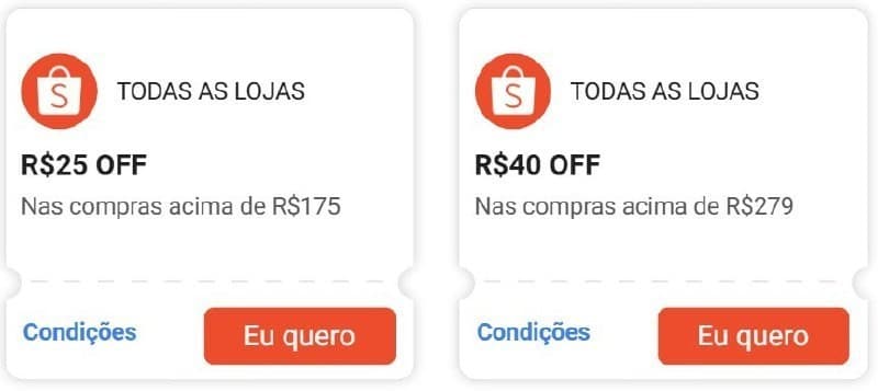 Cupom Shopee