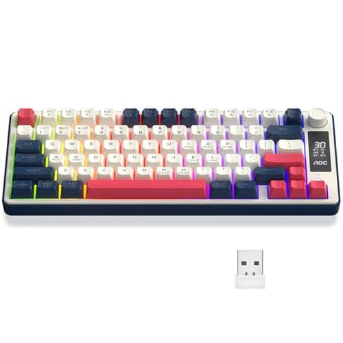 AOC GK280 Teclado Gamer Sem Fio 70% RGB