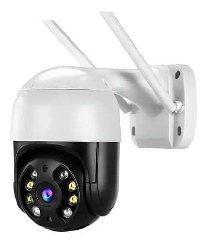 Câmera de Segurança IP A8 App ICSee Full HD Wi-Fi 360 Branco/Preto G.Eye